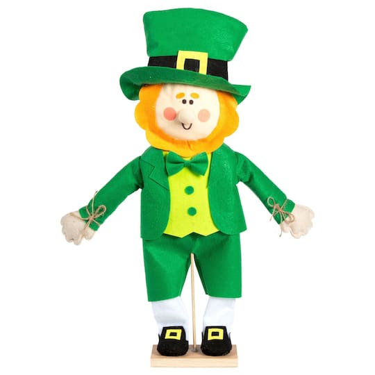 St. Patrick&#x27;s Day Standing Leprechaun, 2ct.